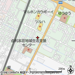 オートバンク本荘店周辺の地図