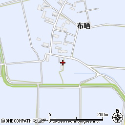 秋田県大仙市角間川町布晒97周辺の地図