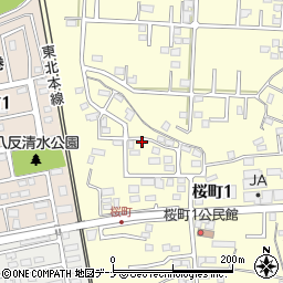 ジャノメミシン花北店周辺の地図