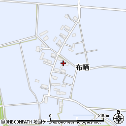 秋田県大仙市角間川町布晒112周辺の地図