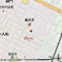 御門商店周辺の地図