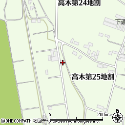 岩手県花巻市高木第２８地割20周辺の地図