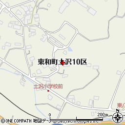 岩手県花巻市東和町土沢１０区周辺の地図