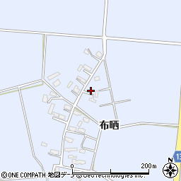 秋田県大仙市角間川町布晒307周辺の地図
