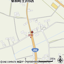 岩手県花巻市東和町土沢６区350周辺の地図