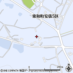 岩手県花巻市東和町安俵５区299周辺の地図