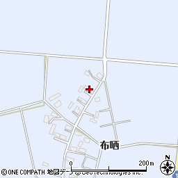 秋田県大仙市角間川町布晒124周辺の地図