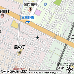 秋田県由利本荘市御門39-10周辺の地図