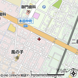 秋田県由利本荘市御門40周辺の地図