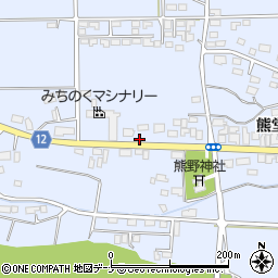岩手県花巻市上根子熊堂43周辺の地図