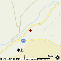 秋田県由利本荘市北ノ股（北ノ股）周辺の地図