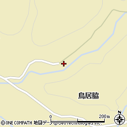 秋田県由利本荘市羽広中村11周辺の地図