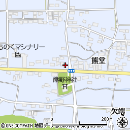 岩手県花巻市上根子熊堂55周辺の地図