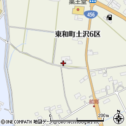 岩手県花巻市東和町土沢６区290周辺の地図