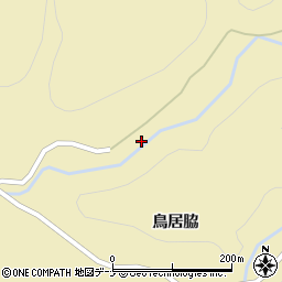 秋田県由利本荘市羽広中村10周辺の地図