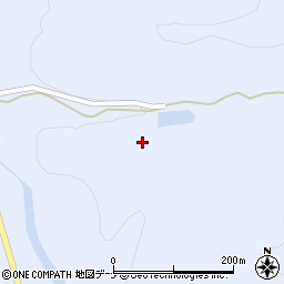 秋田県横手市大森町八沢木鑓見沢周辺の地図