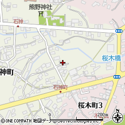 岩手県花巻市石神町159-1周辺の地図