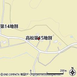 岩手県花巻市高松（第１５地割）周辺の地図