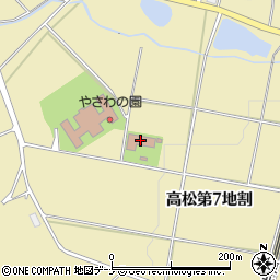 岩手県花巻市高松第７地割周辺の地図