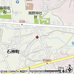 岩手県花巻市石神町295周辺の地図