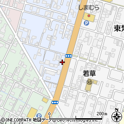 秋田県由利本荘市中梵天11周辺の地図