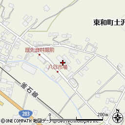 岩手県花巻市東和町土沢（９区）周辺の地図