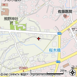 岩手県花巻市石神町220周辺の地図