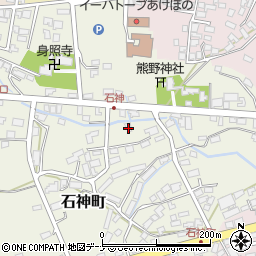 岩手県花巻市石神町338-1周辺の地図