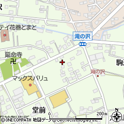 岩手県花巻市中根子堂前60-3周辺の地図
