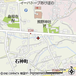 岩手県花巻市石神町338周辺の地図