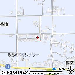 岩手県花巻市上根子熊堂7周辺の地図