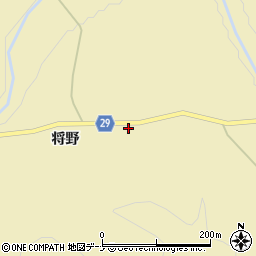 秋田県由利本荘市羽広小滝沢37-2周辺の地図
