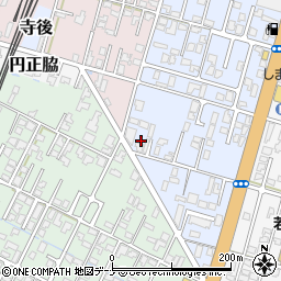 秋田県由利本荘市中梵天22周辺の地図