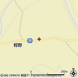秋田県由利本荘市羽広小滝沢40周辺の地図