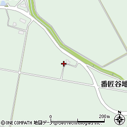 秋田県仙北郡美郷町金沢番匠谷地9周辺の地図