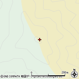 小鯨山周辺の地図