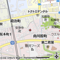 堀合仏壇製作所周辺の地図