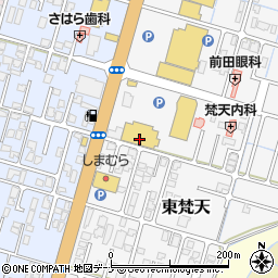 ケーズデンキ本荘店周辺の地図