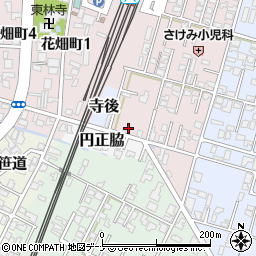 秋田県由利本荘市西梵天333周辺の地図