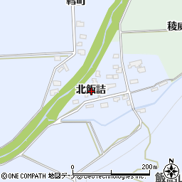 秋田県仙北郡美郷町飯詰北飯詰周辺の地図