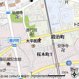 平七商店周辺の地図