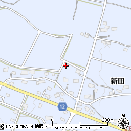 岩手県花巻市上根子和田205周辺の地図