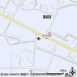 岩手県花巻市上根子和田271周辺の地図