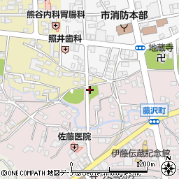 〒025-0096 岩手県花巻市藤沢町の地図