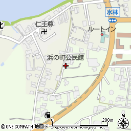 浜ノ町公民館周辺の地図