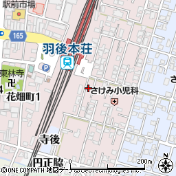 秋田県由利本荘市西梵天69周辺の地図