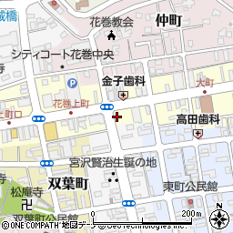 三田商店周辺の地図