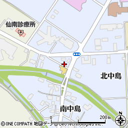 秋田県美郷町（仙北郡）飯詰（糠渕）周辺の地図