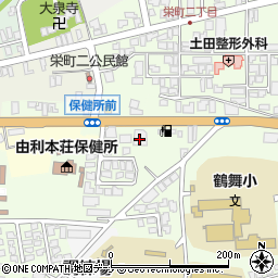 株式会社東光コンピュータ・サービス　本荘営業所周辺の地図