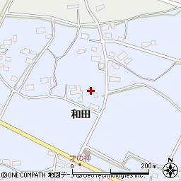 岩手県花巻市上根子和田68周辺の地図